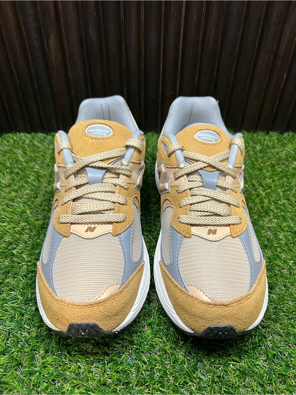 size 6.5 - New Balance 2002R Shoes Womens  Beige Grey Sneakers GC2002CE